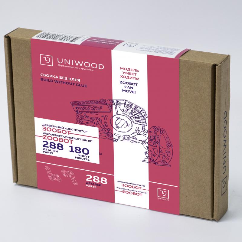 Zoobot Woodcraft Construction Kit buy wholesale - company ООО Юнивуд | Russia