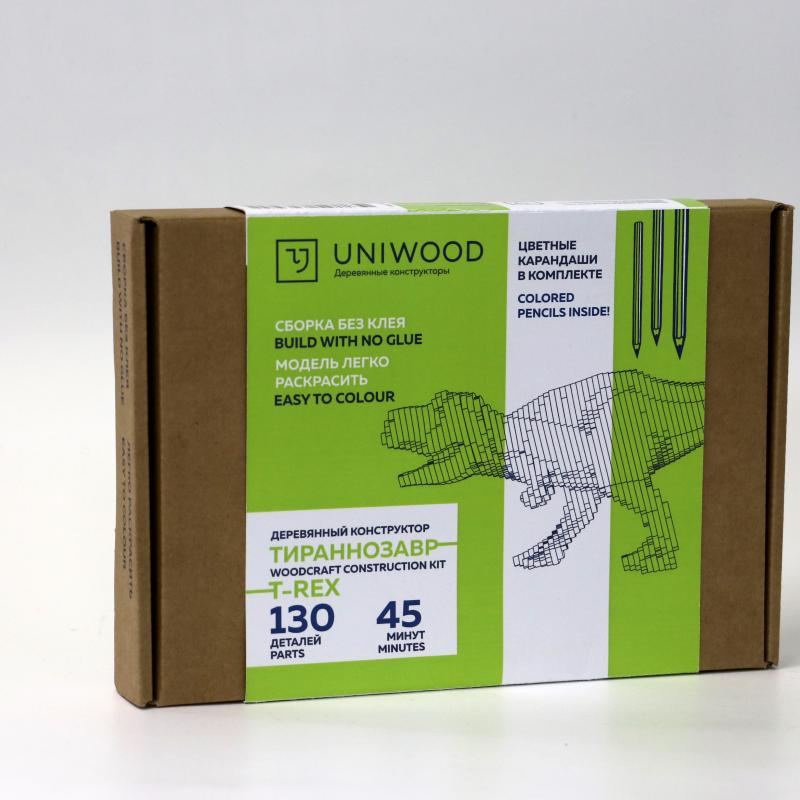 Tyrannosaurus Rex Woodcraft Construction Kit buy wholesale - company ООО Юнивуд | Russia