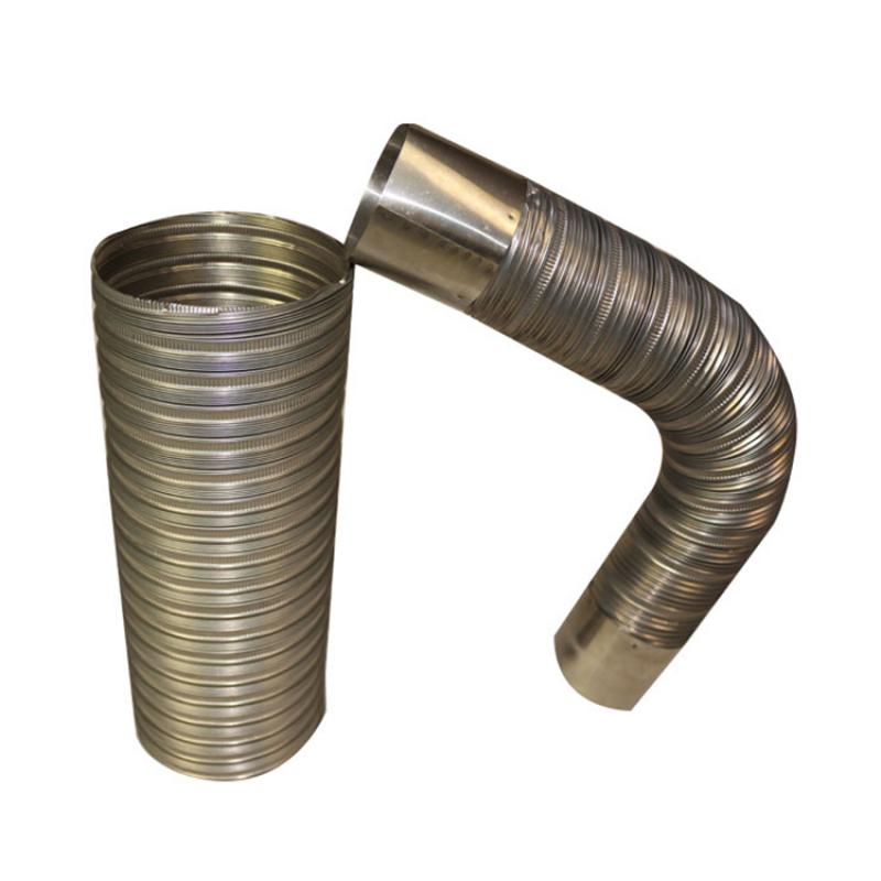 Semi-Rigid Stainless Steel Flexible Duct buy wholesale - company Shanghai Xuanyuan Air Conditioning Equipment Co., Ltd. | China
