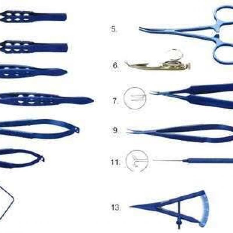 Набор инструментов для офтальмологических операций купить оптом - компания Image surgical | Пакистан