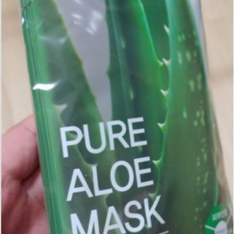 Корейская тканевая маска для лица с экстрактом алоэ (10шт в коробке) купить оптом - компания PPK Trade Korea | Южная Корея