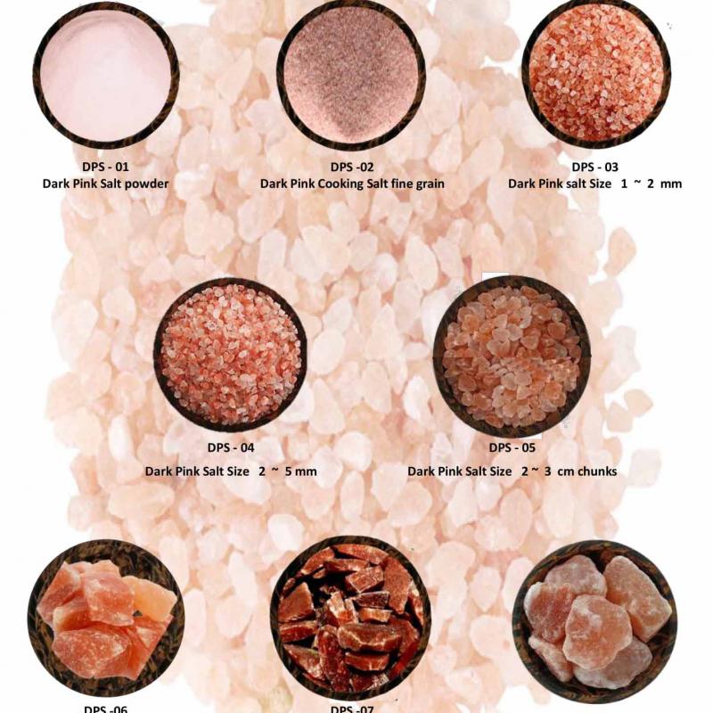 Гималайская розовая и черная соль купить оптом - компания K2 Himalayan natural organic salt | Пакистан