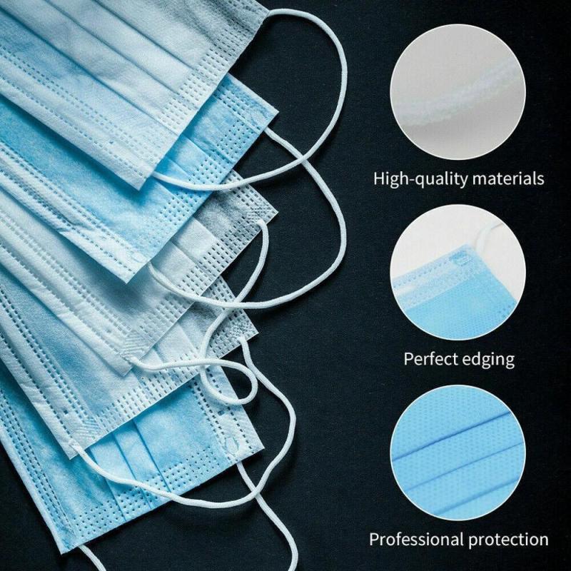 3 Layers Disposable Protective Face Masks with Ear Loop buy wholesale - company Liaoning Maiqi Medical Devices Co., Ltd. | China