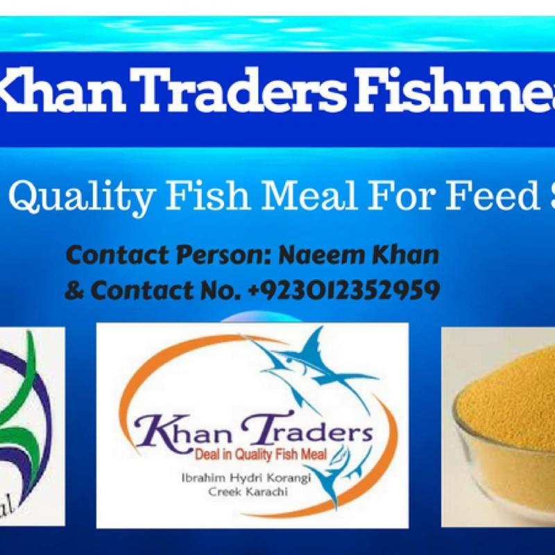 Fish Meal (Poultry, Animal and Aquaculture Feeds) buy wholesale - company Khan Traders Fishmeal Co. | Pakistan