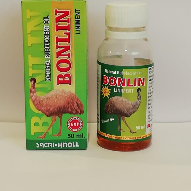 Масло для снятия боли Bonlin купить оптом - компания Sacri-Knoll | Индия