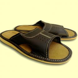 Men's Leather Slippers buy on the wholesale