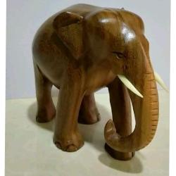 Wooden Carved Elephants buy on the wholesale