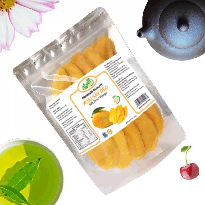 Vietnam Dried Mango 500g (Zipper bag) buy wholesale - company Nanufood Joint Stock Company | Vietnam