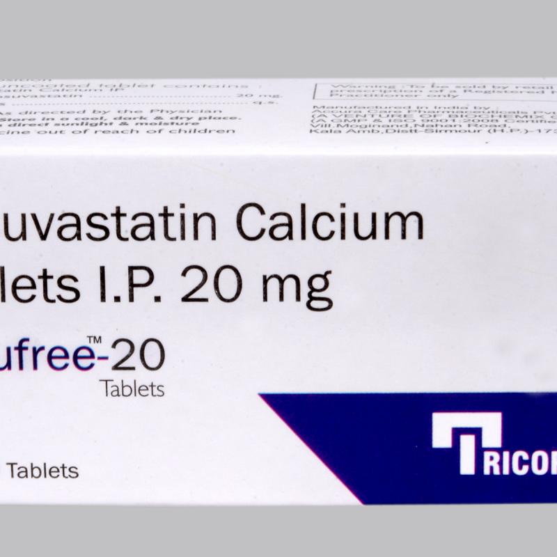 ROZUFREE 20 Rosuvastatin Calcium Tab buy wholesale - company Tricorn Healthcare | India