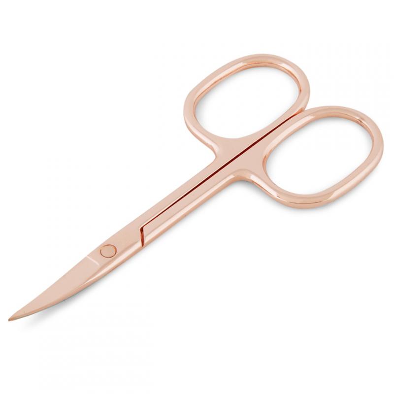 Rose Gold Nail and Cuticle Scissors  buy wholesale - company SKILL TO TECH INTERNATIONAL | Pakistan