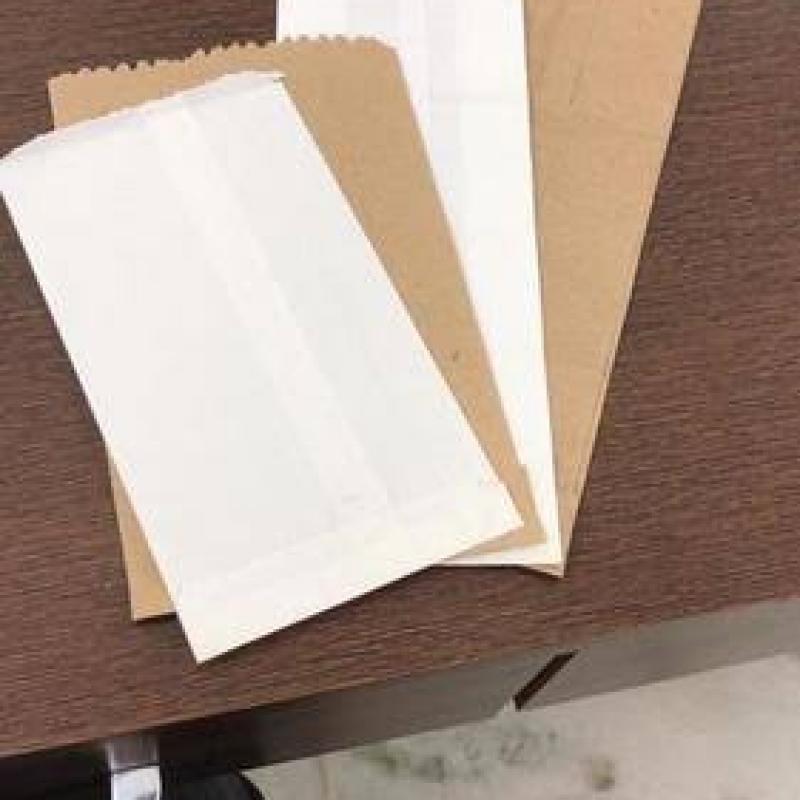 Grocery V-Shape Paper Bags buy wholesale - company S ECO BAGS | India