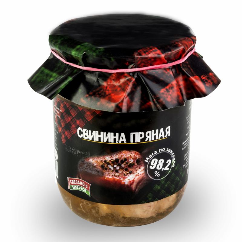 Canned Meat Spicy Pork buy wholesale - company УП 