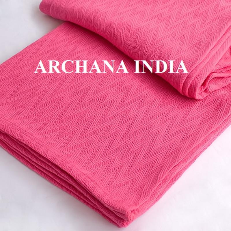 Cotton Blankets buy wholesale - company ARCHANA INDIA | India