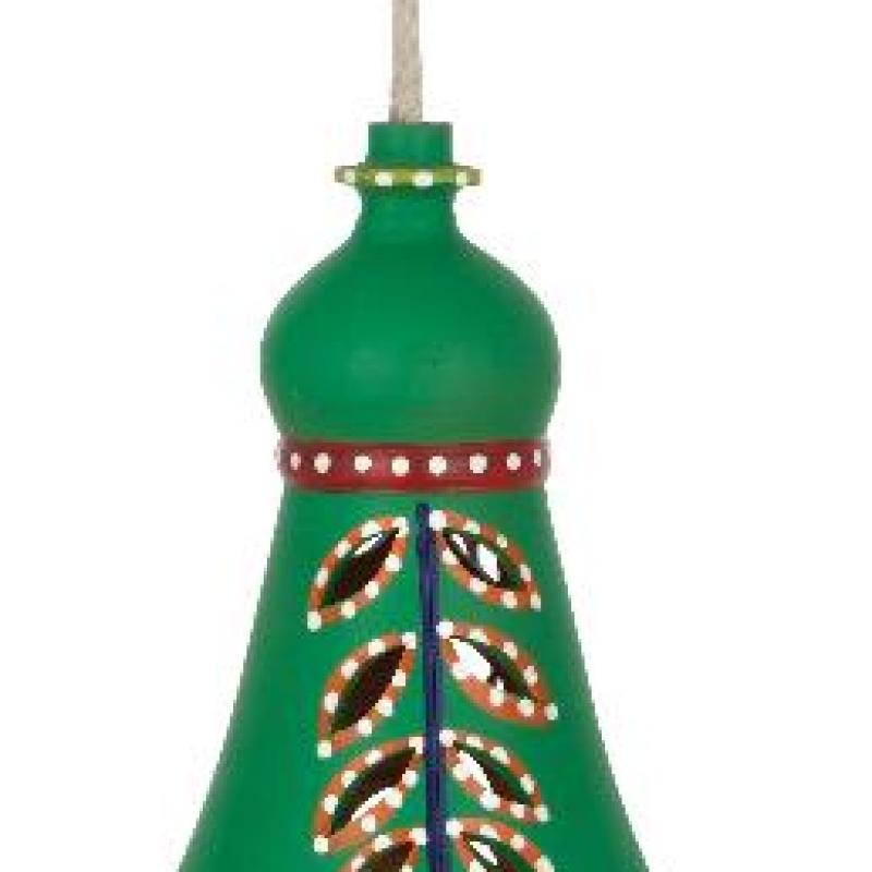 Hand Painted Bell Hanging Lights  buy wholesale - company Karru Krafft | India