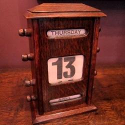 Antique Mahogany Calenders buy on the wholesale
