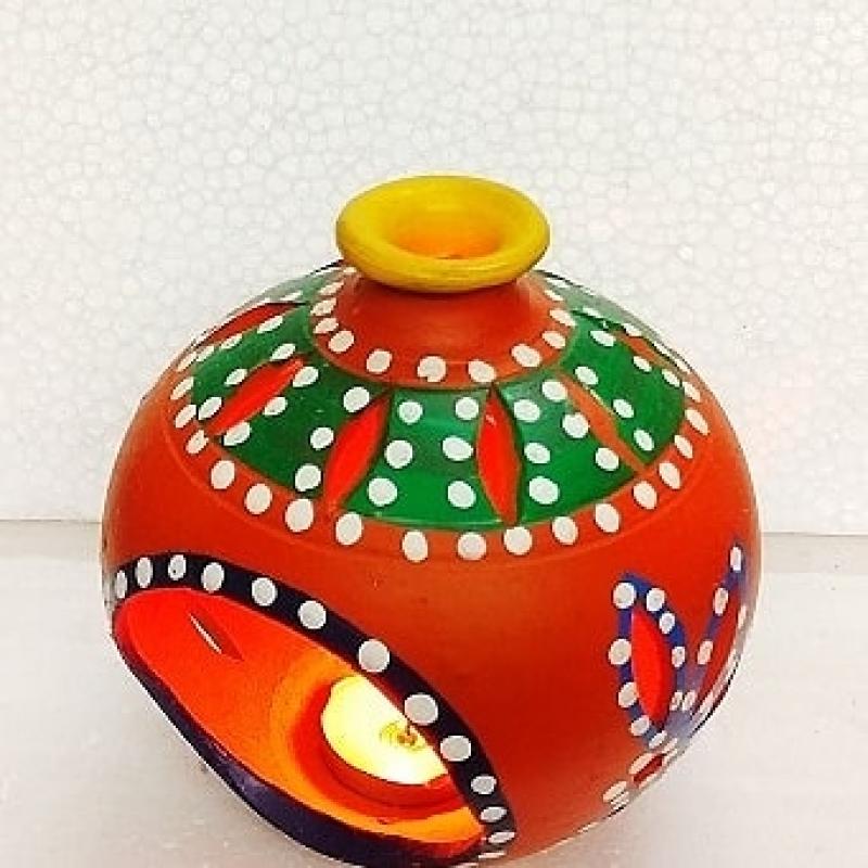 Hand Painted Aroma Diffusers buy wholesale - company The Handmade India Online Stores | India