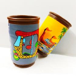 Hand Painted Juice Glasses buy on the wholesale