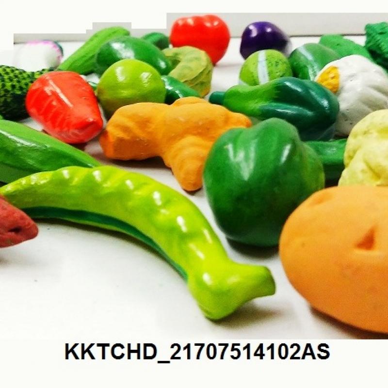 Clay Miniatures of Vegetables and Fruits buy wholesale - company ArtiKart dotin | India