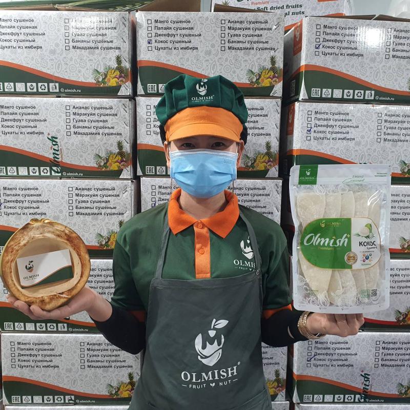 Сушеный Кокос Оптом с завода Вьетнама  купить оптом - компания Olmish Asia Food Co.Ltd | Вьетнам