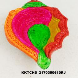 Hand Painted Clay Diyas buy on the wholesale