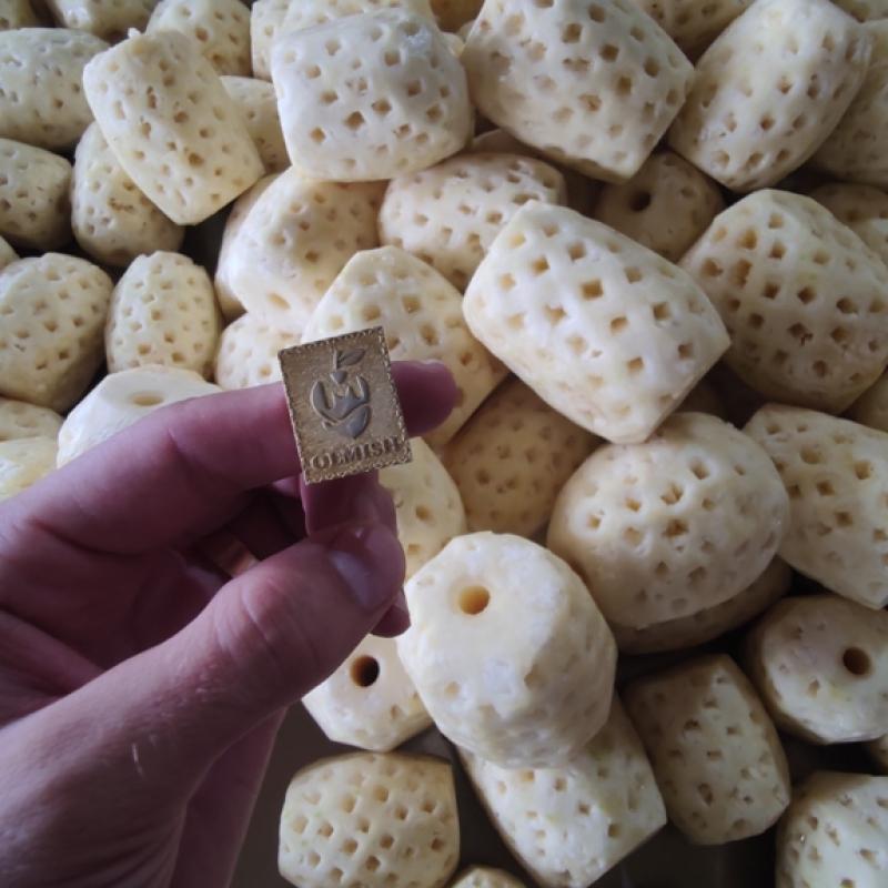 Canned Dices 5*5 mm Pineapple from factory of Vietnam buy wholesale - company Olmish Asia Food Co.Ltd | Vietnam