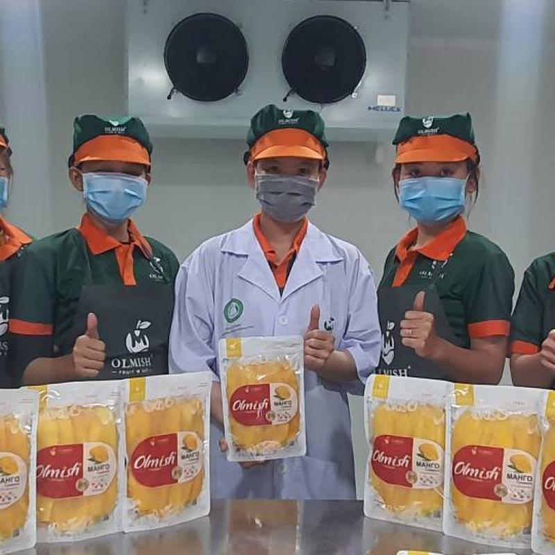 Сушеное Манго Оптом с завода Вьетнама купить оптом - компания Olmish Asia Food Co.Ltd | Вьетнам