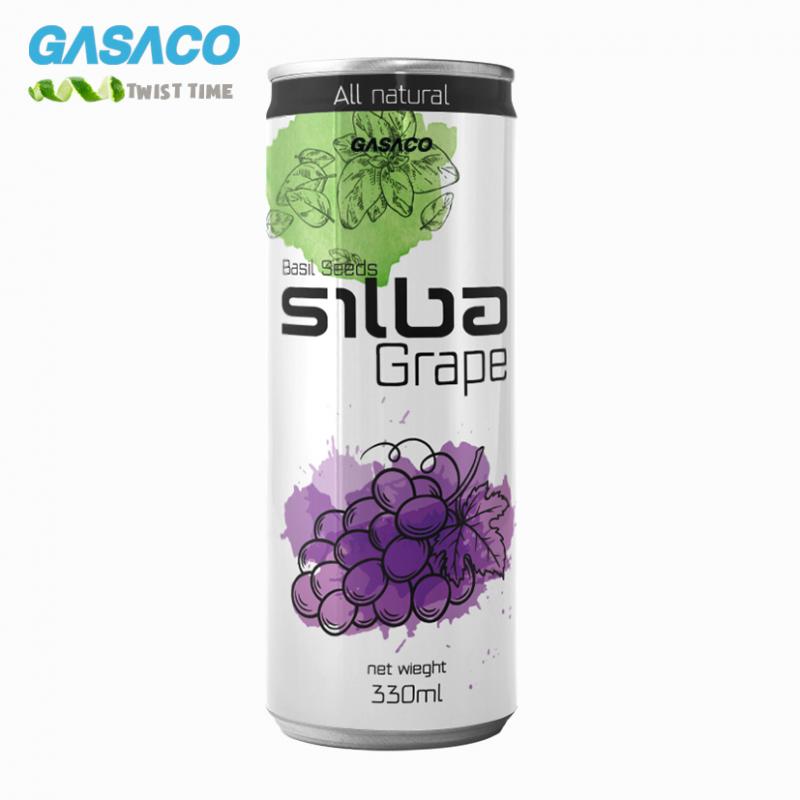 Basil Seeds Drink from Gasaco Vietnam 300ml buy wholesale - company Gasaco Food Processing Company Limited | Vietnam