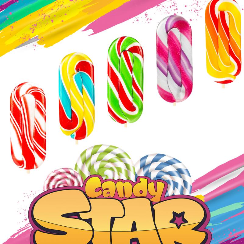 İce Cream Lollipops buy wholesale - company Candy Star Lollipop | Turkey