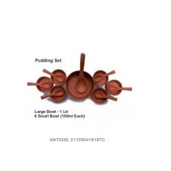 Clay Pudding Bowls Set