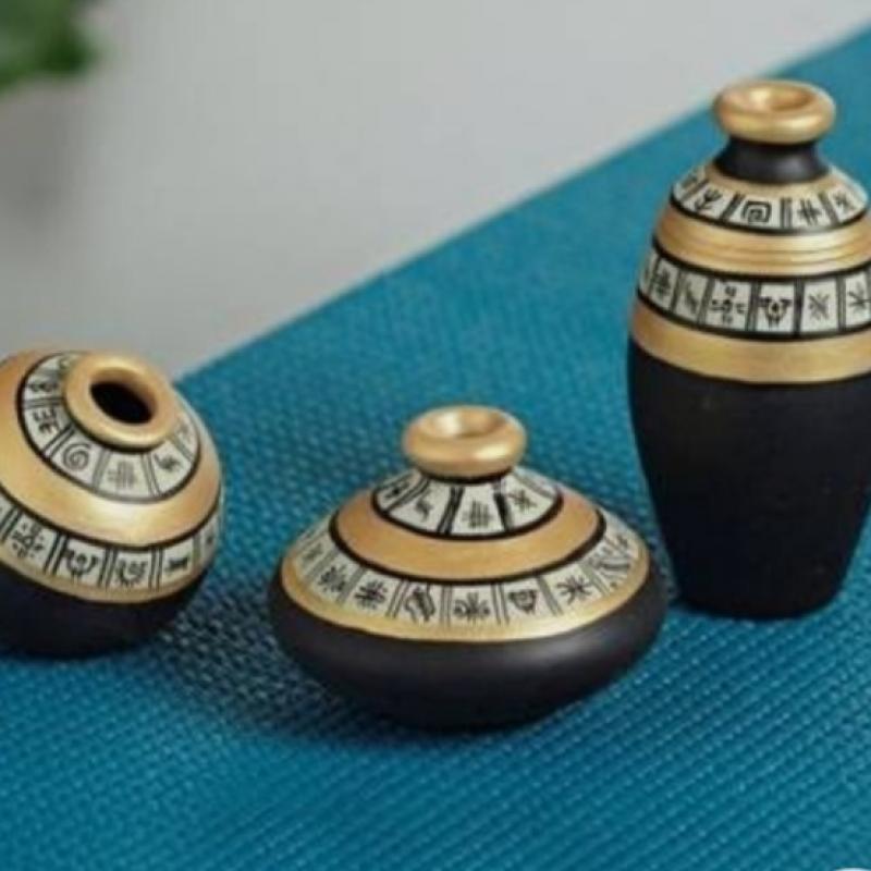 Наборы глиняных горшков ручной работы купить оптом - компания Manmayee Handicrafts | Индия