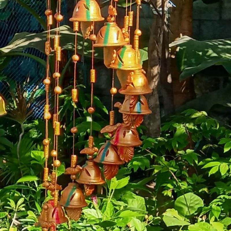 Глиняные ветряные колокольчики купить оптом - компания Manmayee Handicrafts | Индия
