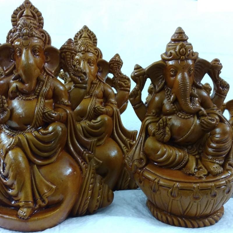 Terracotta Sangu Vinayaka Manufacturer купить оптом - компания Karru Krafft | Индия