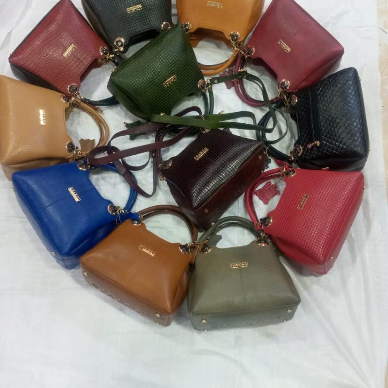 Leather Handbags for Women Large Designer Ladies Hobo bag Bucket Purse Faux Leather купить оптом - компания The Sutra Overseas | Индия