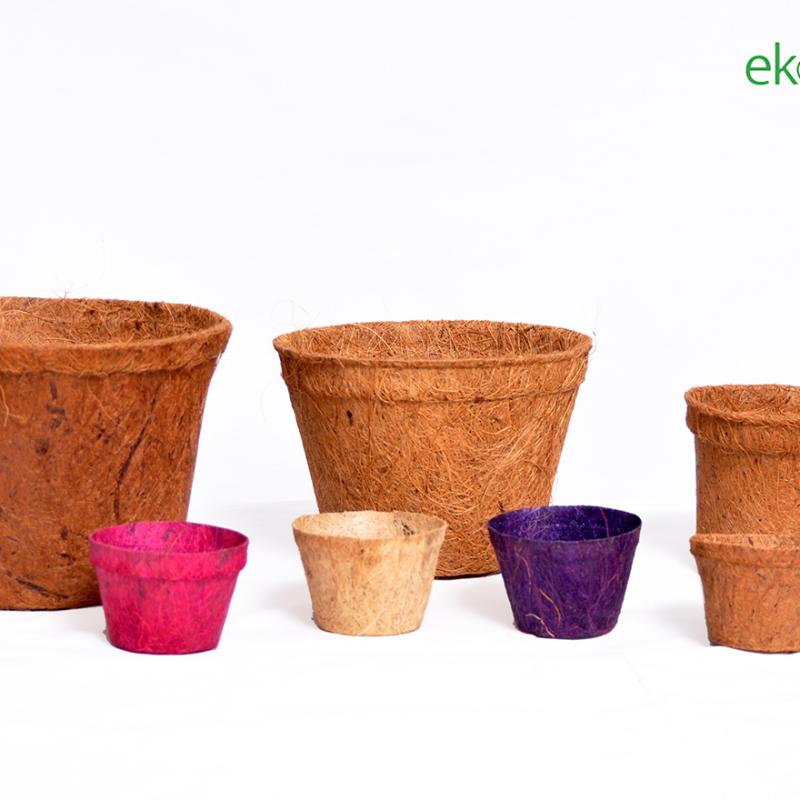 coir pots buy wholesale - company Ekococo Sri Lanka | Sri Lanka