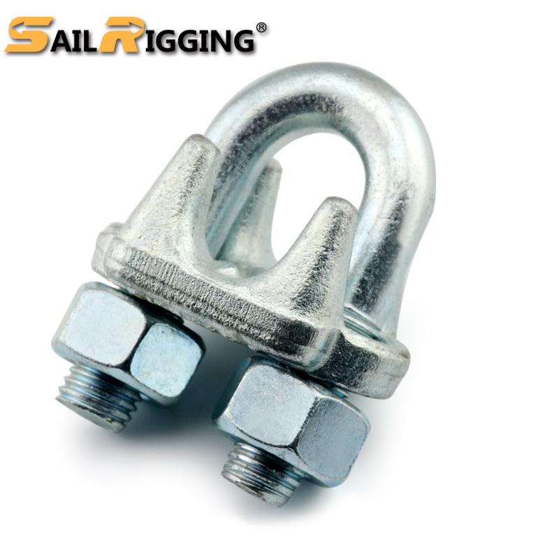 G450 US Type Forged Galvanized wire rope clip купить оптом - компания Qingdao Sail Rigging Co. , Ltd. | Китай