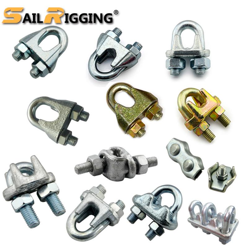 G450 US Type Forged Galvanized wire rope clip buy wholesale - company Qingdao Sail Rigging Co. , Ltd. | China