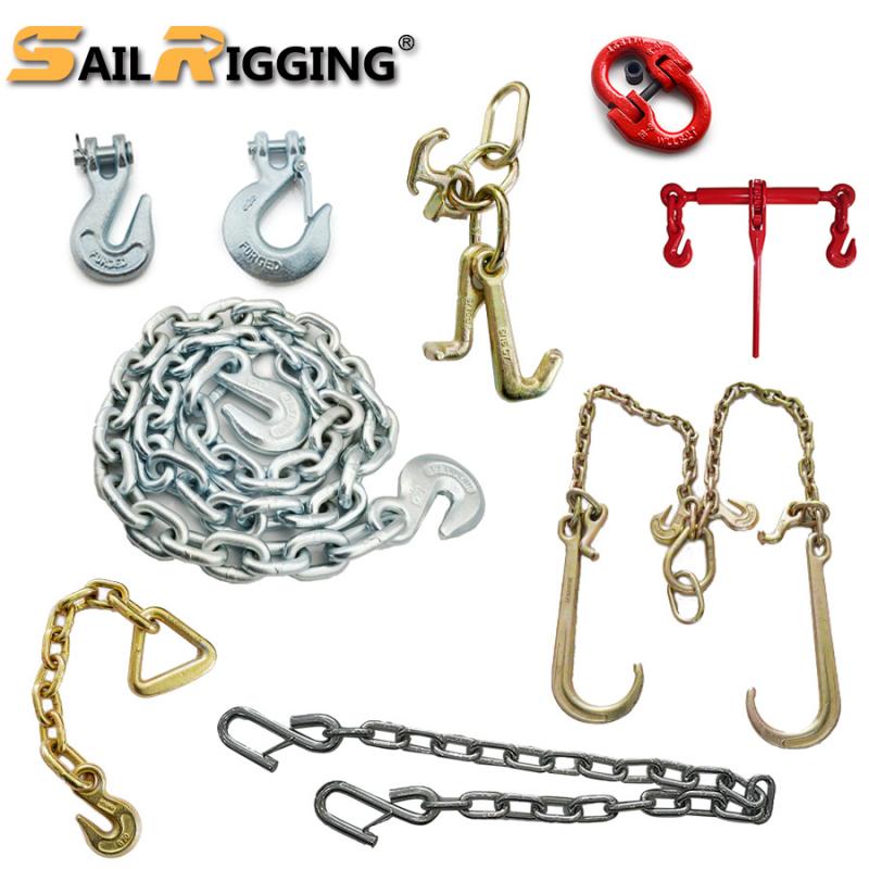 safety Chain for Towing with Slip Hook купить оптом - компания Qingdao Sail Rigging Co. , Ltd. | Китай