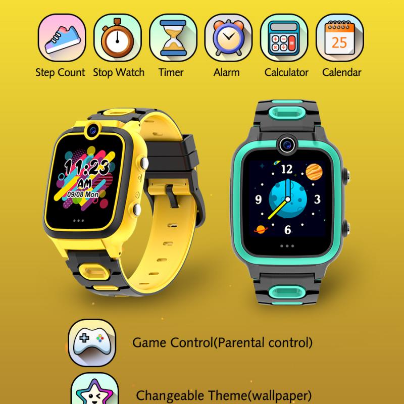 Functional Kids Smart Watch Games Smart Phone Watch with Dual Camera Recorder Calculator Alarm buy wholesale - company Shenzhen Qinmi Smart Technology Co., Ltd | China