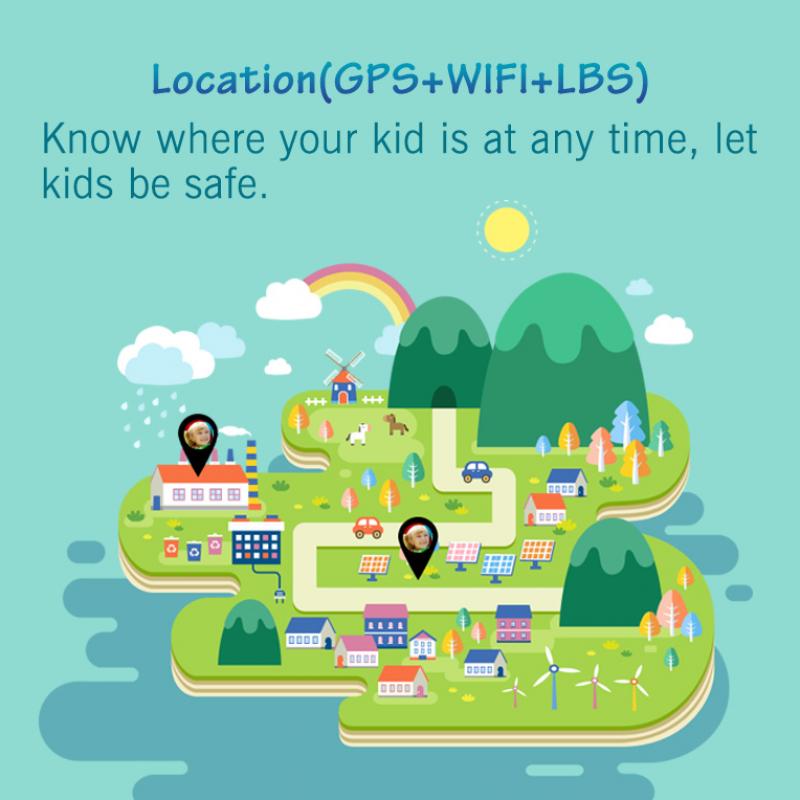 2G GSM GPS Tracking Phone Watch IPX7 Waterproof Smart Wrstwatch Auto Answering Tracker for Kids buy wholesale - company Shenzhen Qinmi Smart Technology Co., Ltd | China