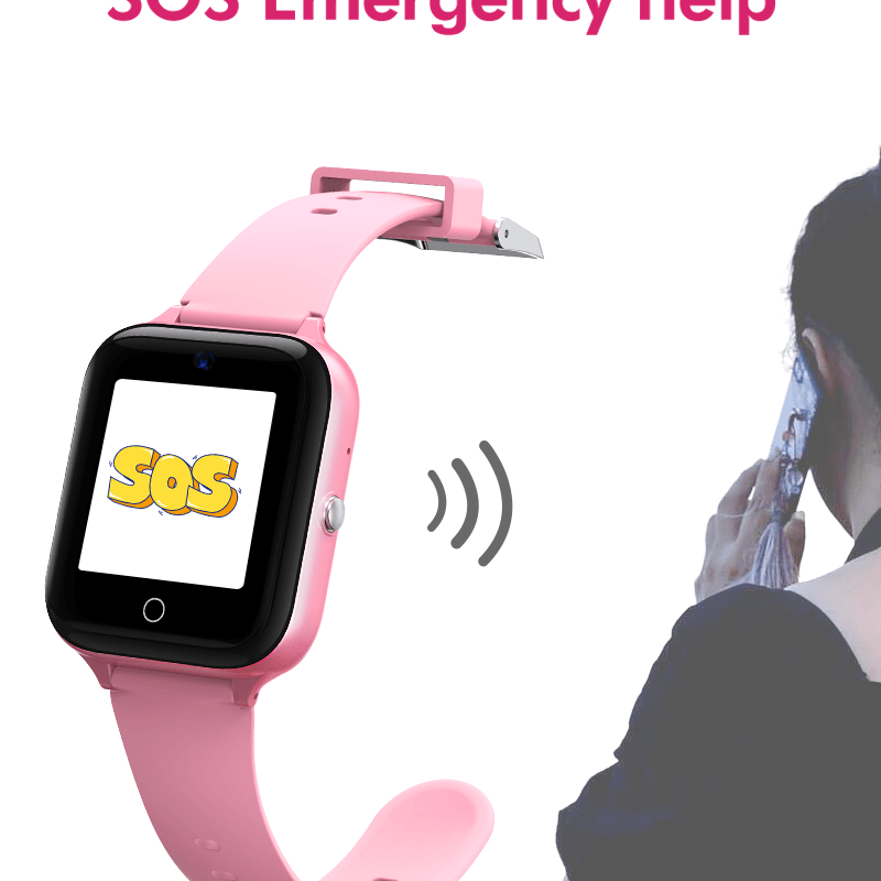 Cheap 4G Tracker Kids Smart Watch With Video Calling Phone Watch купить оптом - компания Shenzhen Qinmi Smart Technology Co., Ltd | Китай