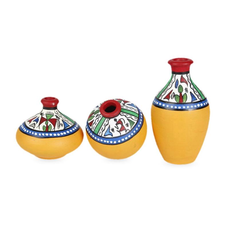 Home decorations clay pots manufacturer купить оптом - компания Karru Krafft | Индия