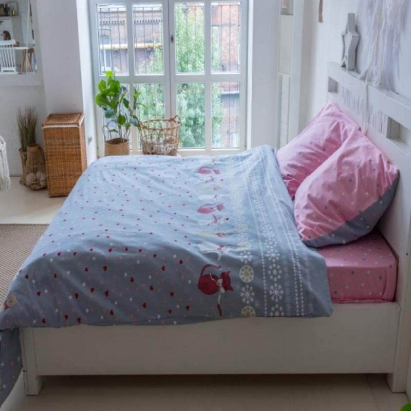 Flannel Bedding Set Cats buy wholesale - company ООО 