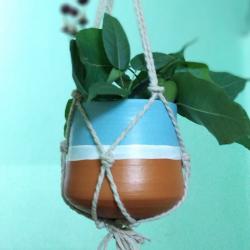 Handcrafted Terracotta Hanging Planters buy on the wholesale