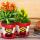 Terracotta Orchid Indoor Planter for Living Room Décor купить оптом - компания The Handmade India Online Stores | Индия