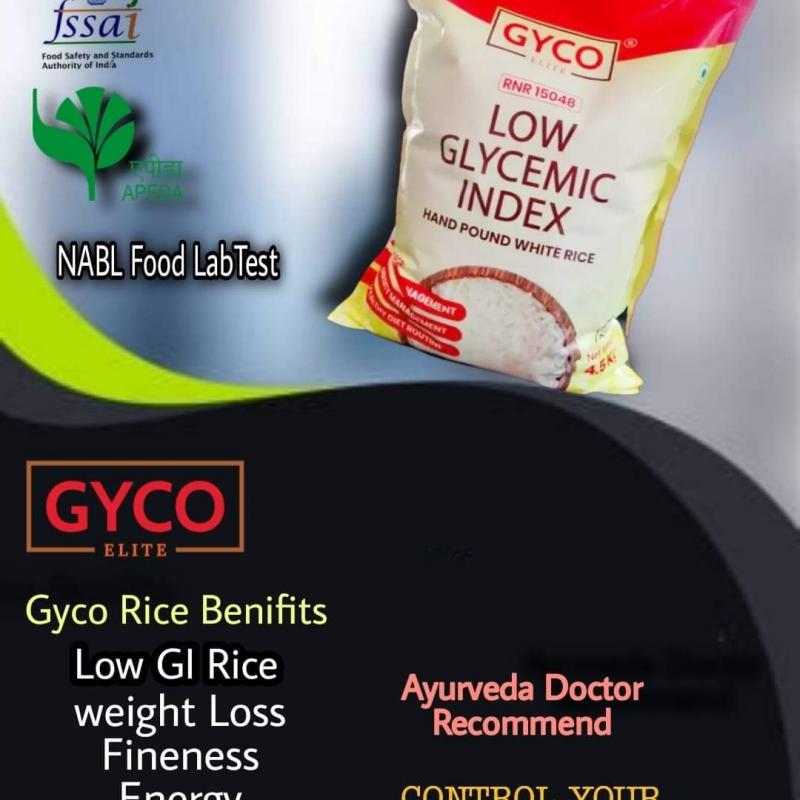 Gyco Low GI White Rice  купить оптом - компания Gyco | Индия