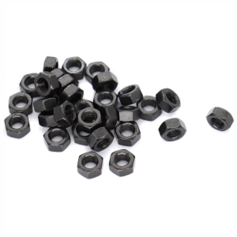 Гайка стальная. M3*5 мм hex Black. Болт, m8x1.25, l=25mm, LP=25mm. Collared hex. Nut m8. Nut, m22 strength 8.8 Grade, Black (for 13