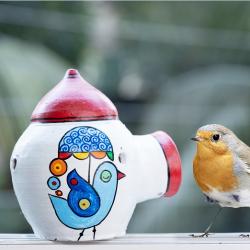 HandPainted BirdFeeder and Home Stay buy on the wholesale