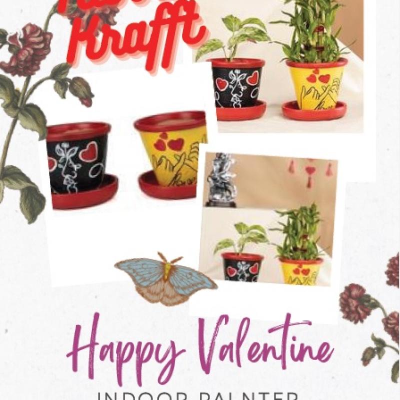 Terracotta Table top iNDOOR Planter for Valentine gifting купить оптом - компания Karru Krafft | Индия