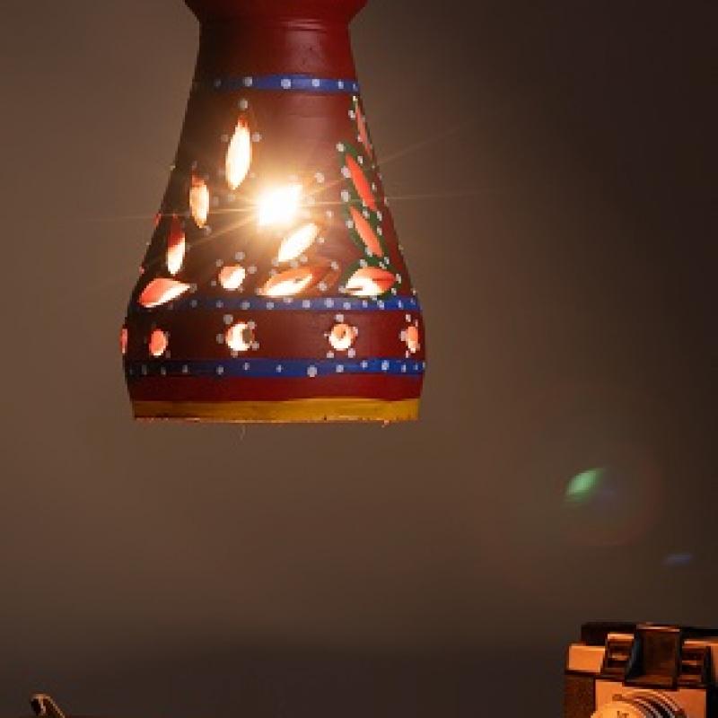 Mitti se Bana Hanging Celling lamp-shades manufacturer buy wholesale - company Me Handicrafts Stores | Canada
