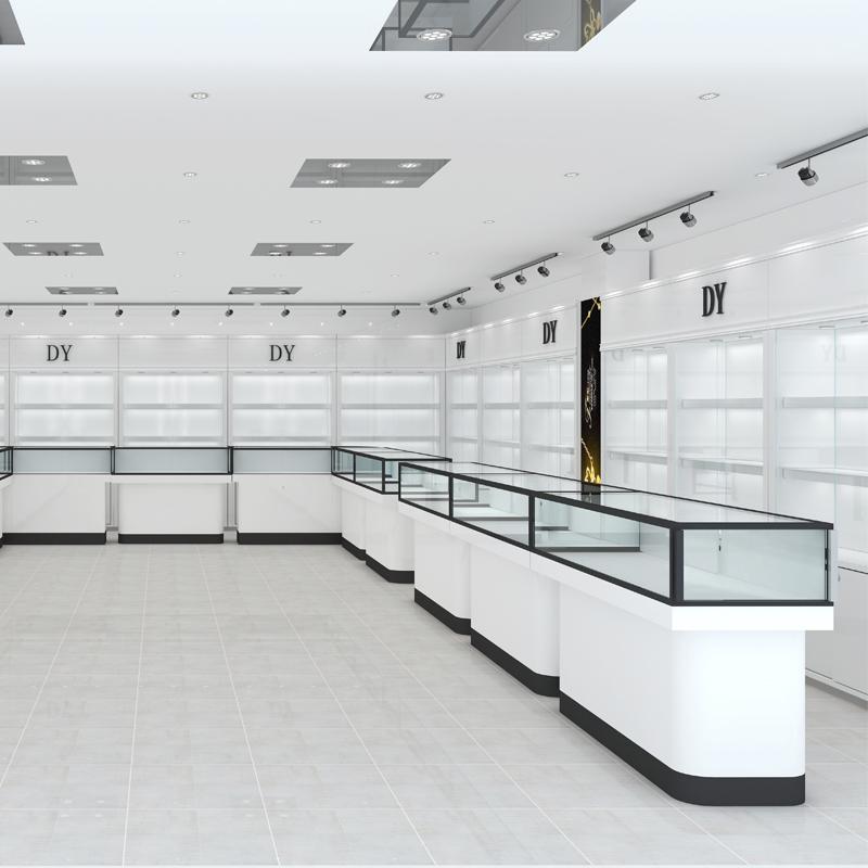 Jewellery Shop Counter Design buy wholesale - company GuangZhou Ding Yang  Commercial Display Furniture Co., Ltd. | China